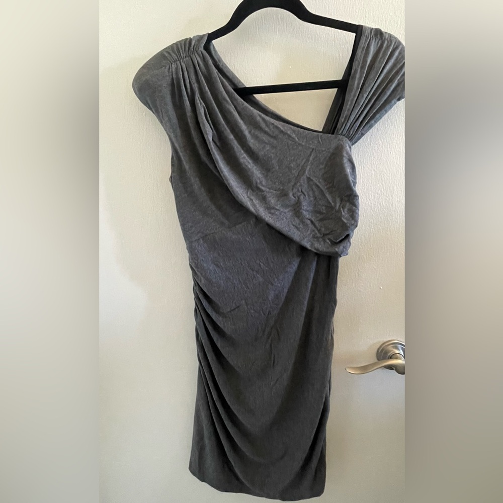 Laundry By Shelli Segal Charcoal Dress